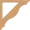 Ekena Millwork Funston Slat Smooth Bracket, Western Red Cedar, 3 1/2"W x 46"D x 46"H BKT04X46X46FST06SWR - alternate 3